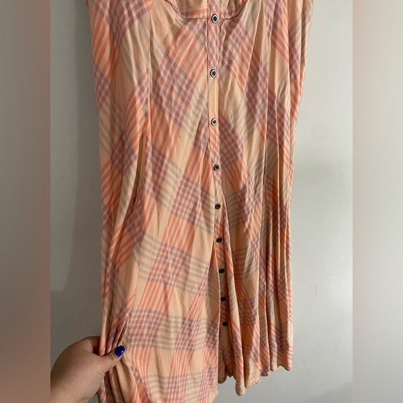 Torrid - MIDI CHALLIS BUTTON-FRONT DRESS - Picture 5 of 14